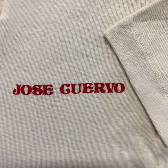 Vintage 70s 80s Jose Cuervo Tequila Long Johns Henley Tee - Picture 3 of 8
